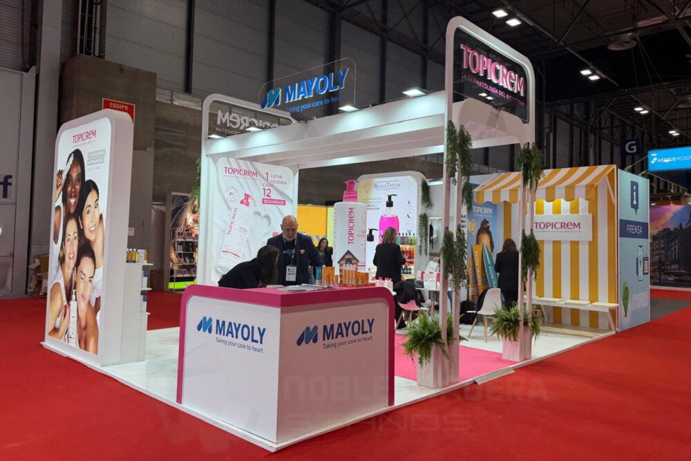 Stand creado para TOPICREM y MAYOLY Infarma 2026